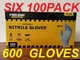 ✔️600 gloves✔️Pro Cleaning Disposable HEAVY DUTY 4-Mil Nitrile Gloves FIRM GRIP