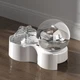 Cats Water Fountain Automatic Pet Drinking Bowl Quiet Water Dispenser 2300ml