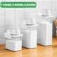1100ml/1800ml/2300ml Laundry Detergent Dispenser Powder Empty Bottle Storage Box