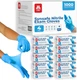 London Labs Synsafe 4 Mil - Blue Nitrile Exam Gloves &ndash;Disposable Latex Free & Po