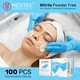 MEDITEX&reg; Exam Nitrile Gloves Blue Powder Free 100 ocs 4mil XS S M L XL