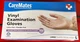 Caremates Vinyl Examination Glove Disposable Large 100 ct Pack of 3