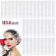 300Pcs Disposable Shower Caps Clear Plastic Hair Cap Bath Hat Hotel Travel Salon