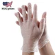 Clear Vinyl Disposable Gloves Powder Free Latex Free Food Grade 1000 Case