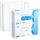 2 Pcs Acrylic Glove Box Holder Dispenser Glove Holder for Wall Mount Clear Ac...