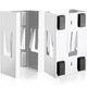 Lounsweer 2 Pcs Magnetic Glove Dispenser Holders Wall Mount Boxes of Gloves C...