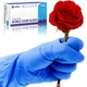 Medtecs Nitrile Gloves Disposable &ndash; Available in 200 & Medium, Blue - 200PC 