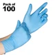 VOS Disposable Latex & Powder Free Nitrile Rubber Gloves - Pack of 100