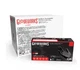 Gloveworks Black Nitrile PF Ind Gloves - 5 Mil - Case of 1000