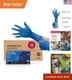 Microflex SafeGrip SG-375 Extra Thick Disposable Latex Gloves for Life Scienc...