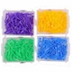 Dental Disposable Plastic Wedge with Holes 4 Colors XS/S/M/L 100Pcs
