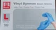 Basic Synmax Vinyl Synmax Exam  Gloves, L Basic Blue/Box of 100 Buy More & Save$