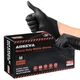 Black Nitrile Disposable Gloves 6 Mil. Resistance, Tear-Resistance, Latex & (...