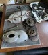 1960s Ducati 160cc Monza Junior Engine Narrow Case Covers - Part Lot