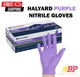 Halyard Purple Powder Free Exam Gloves Disposable - 100CT
