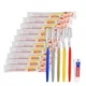 50pcs Disposable Toothbrushes with Toothpaste (5 Colors)