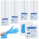 50 Pairs Disposable Nitrile Emergency Gloves, Individually Packaged, Blue