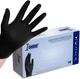 Black Nitrile Gloves Disposable Latex Free - Exam Grade Black