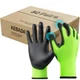 Kebada W1 Work Gloves For Men And Women Touchscreen Pu Coated Gloves Grip 50