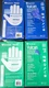4-Pack Medicom Vulcan Nitrile Powder Free Gloves, (2) Large (2) XL - 1241492