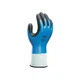 SHOWA 377XL-09 Coated Gloves,Full,Foam,Nitrile,XL,PR 4THG2