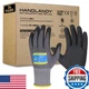 Handlandy 24 Pairs Safety Work Gloves Microfoam Nitrile Coated - Max Abrasion