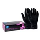 MedPride Medical Examination Nitrile Gloves,N/S Powder Free, Large,Black-100/Box