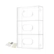 Storage Standard Triple Glove Box Holder Wall Mount Glove Dispenser - Disposa...