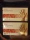 LOT OF 2 BOXES MCKESSON VINYL EXAM GLOVES REG CUFF LENGTH LARGE 100 POWDER FREE