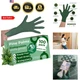 Green Gloves Disposable Latex Free &ndash; Heavy Duty Nitrile Gloves Medium, Dispos...