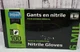 Nitrile Disposable Gloves Black Medical Exam Food Handling Cleaning Pack 100 Lg