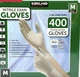 Kirkland Signature Nitrile Exam Powder-Free Exam Gloves - MEDIUM - 400 Count
