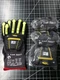 Ansell Ringers&reg; Nitrile Half-Dipped Anti-Impact Gloves R-840 Size 7 S  Lot of 4