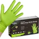 TitanFlex Heavy Duty Industrial Nitrile Gloves with Raised Diamond Texture, 8...