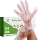 Comfy Package Disposable Poly Plastic Gloves for Cooking, Food Prep & Food Servi