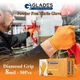 GLADES&trade; Heavy-Duty Industrial Disposable Nitrile Gloves Orange 8mil 500 PCS