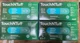 4 Boxes of Small TOUCHNTUFF CHEMICAL RESISTANT NITRILE GLOVES, 100 CT. PER BOX