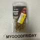 1 Box Ace Small Bright Brass Brass 5/8 in. L Cup Hook 8 lb 100 pk (100 Total)