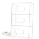 Wall Mount Glove Dispenser for Triple Gloves - Storage Standard 3GLBD16104
