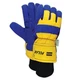 Honeywell 068-70/6465NK MENS NORTH POLAR INS GLOVE BLUE LTHR W/YLW BACK