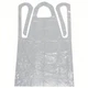 Condor 5T316 Disposable Apron,White,42 In. L, (Pk 100 x 2) 200 quantity