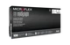 Microflex MidKnight Medium Nitrile Gloves 1000 Count - Black (MK-296-M)