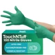 TouchNTuff 92-600 Nitrile Gloves - Disposable, Chemical Splash Resistant, Siz...