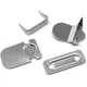 Lakesstory Metal Hooks & Eyes Closure Hook and Bar Fastening Small, Color D 
