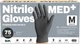 Disposable Nitrile Gloves 5 Mil Black Powder-Free Medical Food Safe Exam Gloves