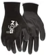 MCR Safety 9669XL Nylon Knitted Shell Safetys with Black X-Large,