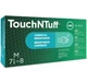 Ansell TouchNTuff 92-600 Green Nitrile Chemical Latex Gloves (10 boxes /1 case)
