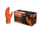 Gloveworks Industrial Orange Diamond Texture Nitrile Disposable Gloves S-XXL