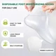 300PCS Disposable Foot Covers for Feet Moisturizer Socks - Plastic Foot Covers