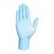 Condor 2Vly4 Disposable Gloves, Nitrile, Powder Free, Blue, L, 100 Pk